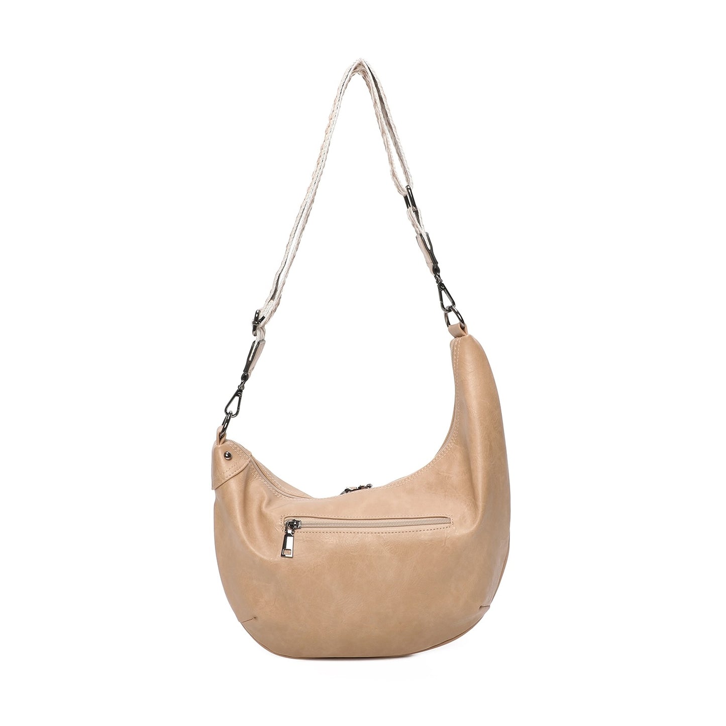 Moon- or Banana-Shaped Shoulder Bag