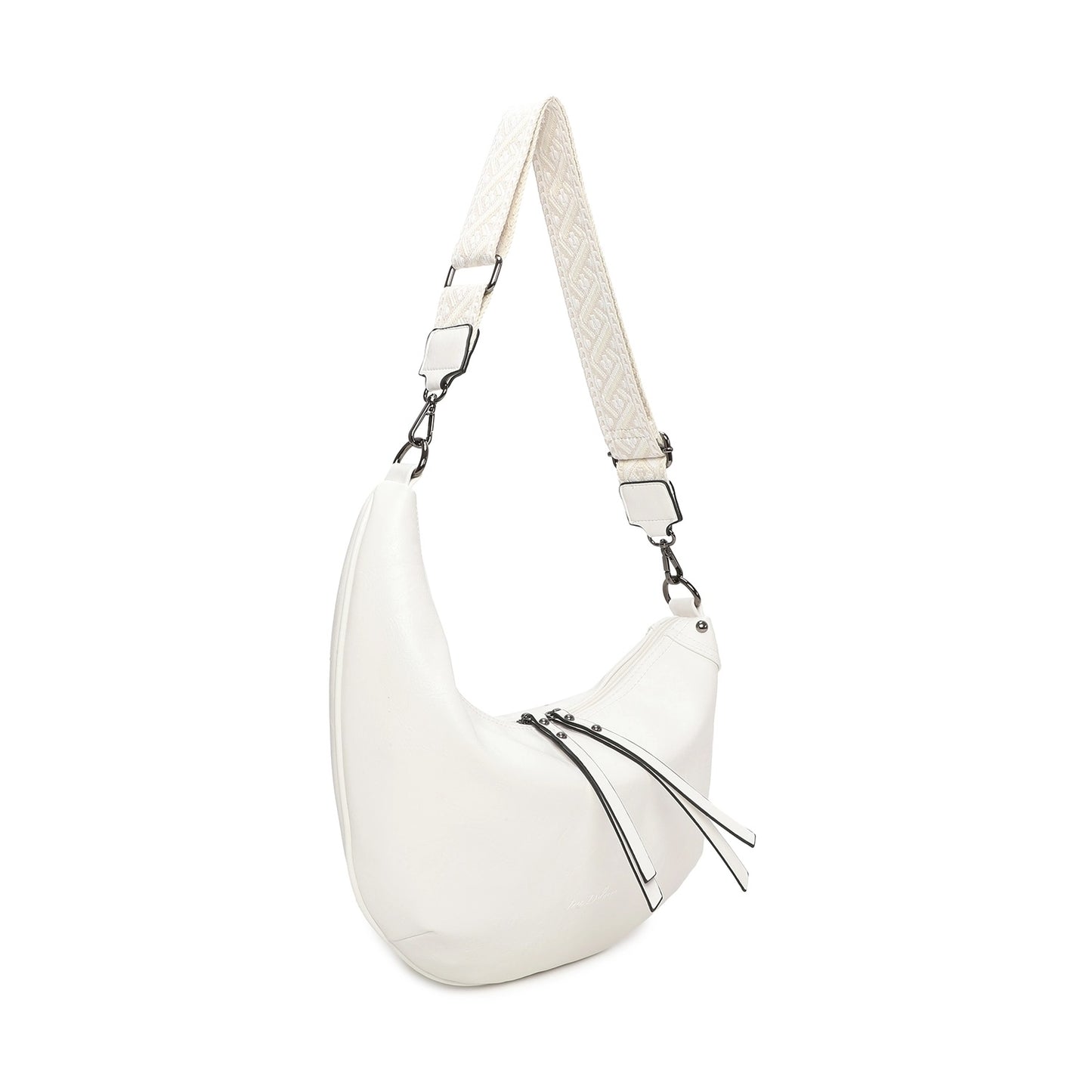 Moon- or Banana-Shaped Shoulder Bag